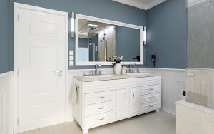 Remodeled Classic and Modern Bathroom